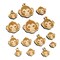 Capuchin Monkey Head Mini Wood Shape Charms Jewelry DIY Craft